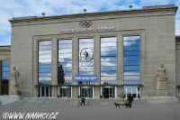 Olympijské muzeum je v těsném sousedství výstaviště Beaulieu...